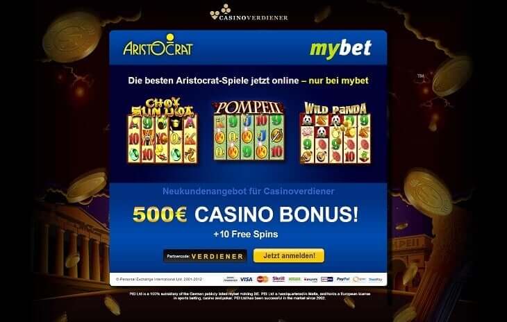 Bonus Casino Mybet